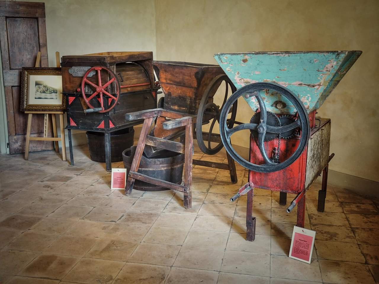 Museo del vino e della società rurale - Vecchi strumenti del contadino